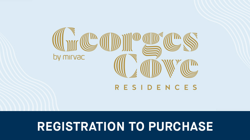 Georges Cove Residences - Registration to Purchase - Coming Soon!